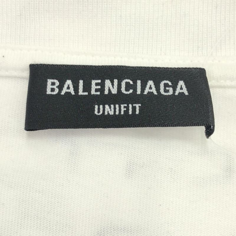 Balenciaga Playstation Ps5 Print Oversize D T-Shirt 651795 Tkvf3 White XXS