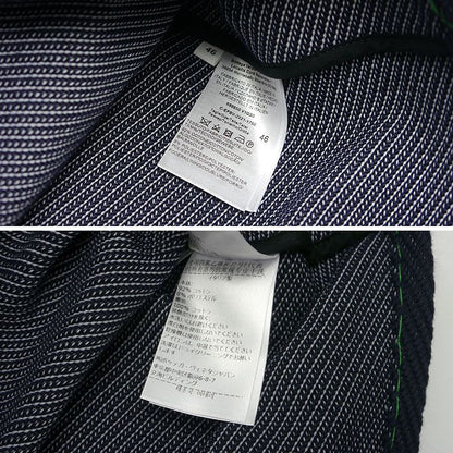 Bottega Veneta Overlock Stitch Jacket 688850 46 Navy