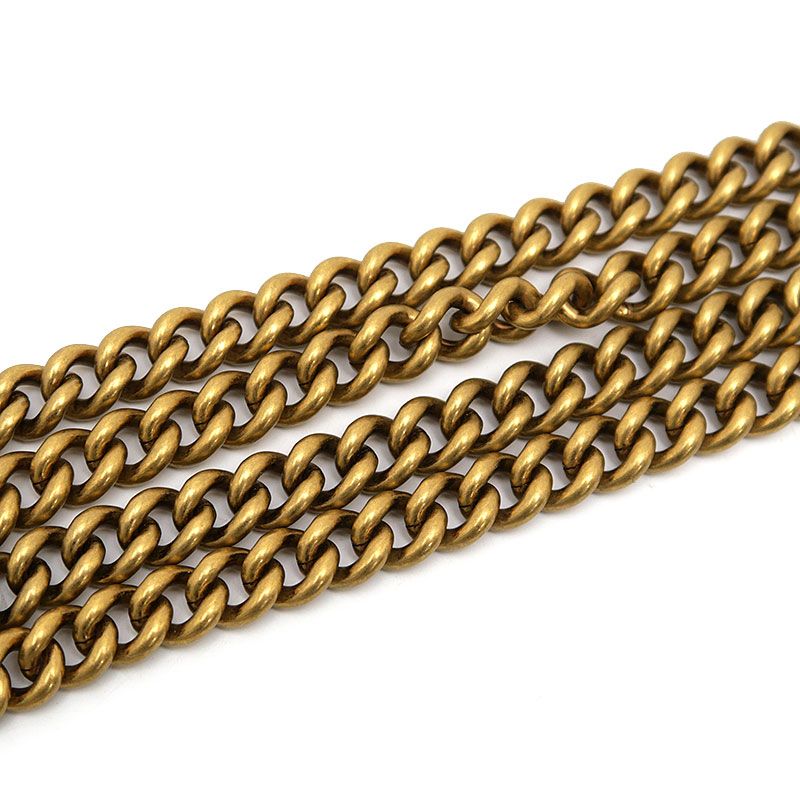 Gucci Interlocking G Chain Shoulder Bag 746056 Beige