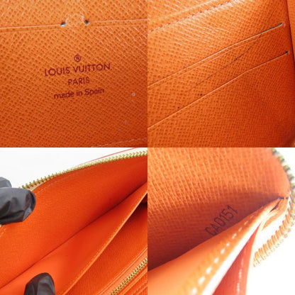 Louis Vuitton Long Wallet Zippy Wallet M60274 Monogram Multicolor Bronze White