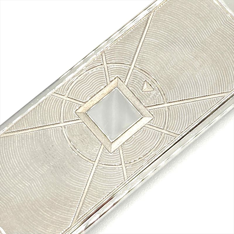 Cartier Pasha De Cartier Dial Motif Money Clip Silver 12208a Unisex