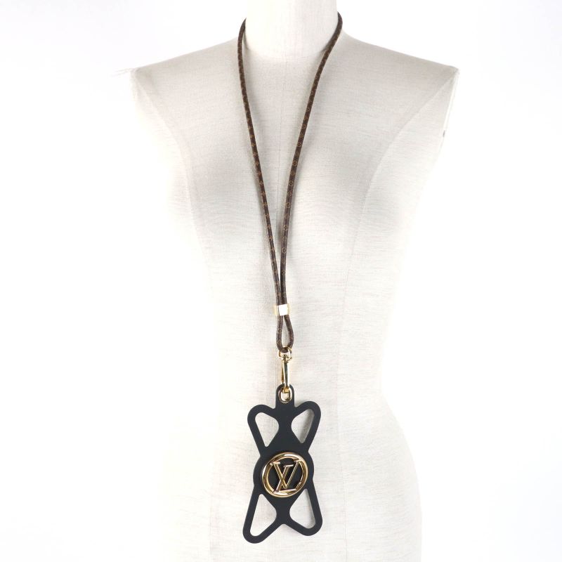 Louis Vuitton 2019 M68382 Phone Holder Louise Monogram LV Logo Mobile Cell And