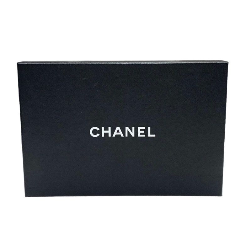 Chanel Sandals Shoes Lambskin White Black Coco Mark Braided Wedge Sole