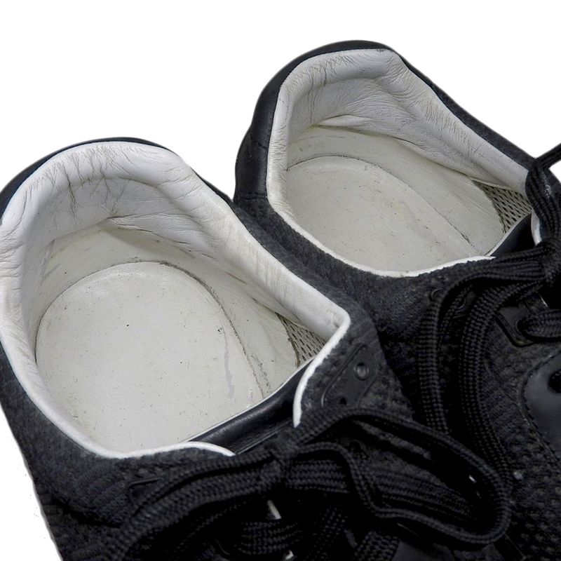 Louis Vuitton 2015 Item Runaway Line Jacquard Damier Leather Sneakers Shoes 5.5