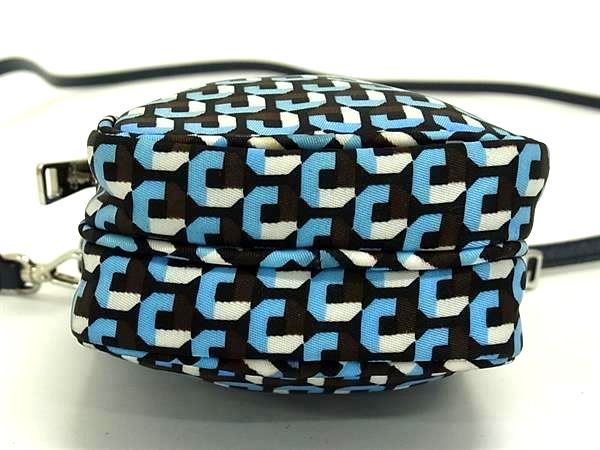 Prada Tessuto Nylon And Saffiano Leather Shoulder Bag Crossbody Light