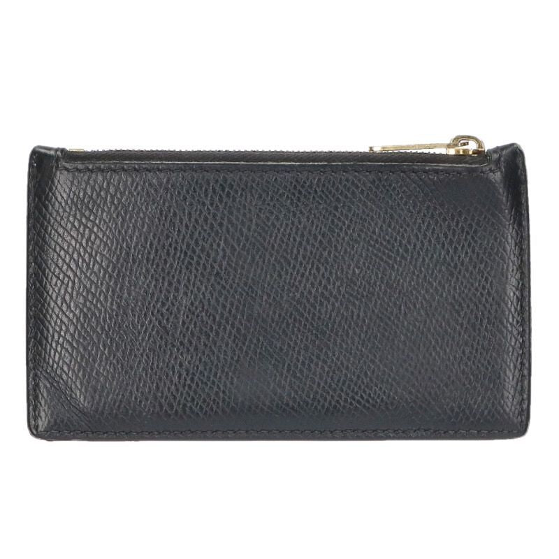 Celine 10b683bel Zip Card Holder Coin Case Men's