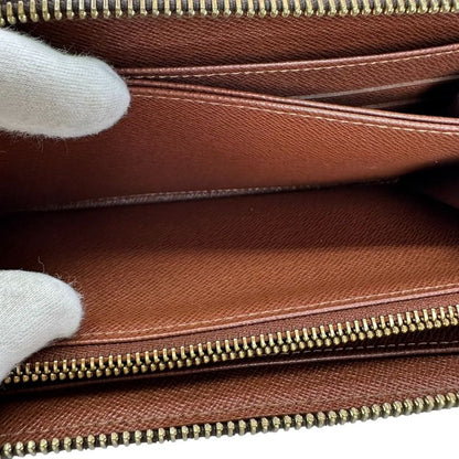 Louis Vuitton M60017 Monogram Zippy Wallet Round Zipper Long Wallet Louis