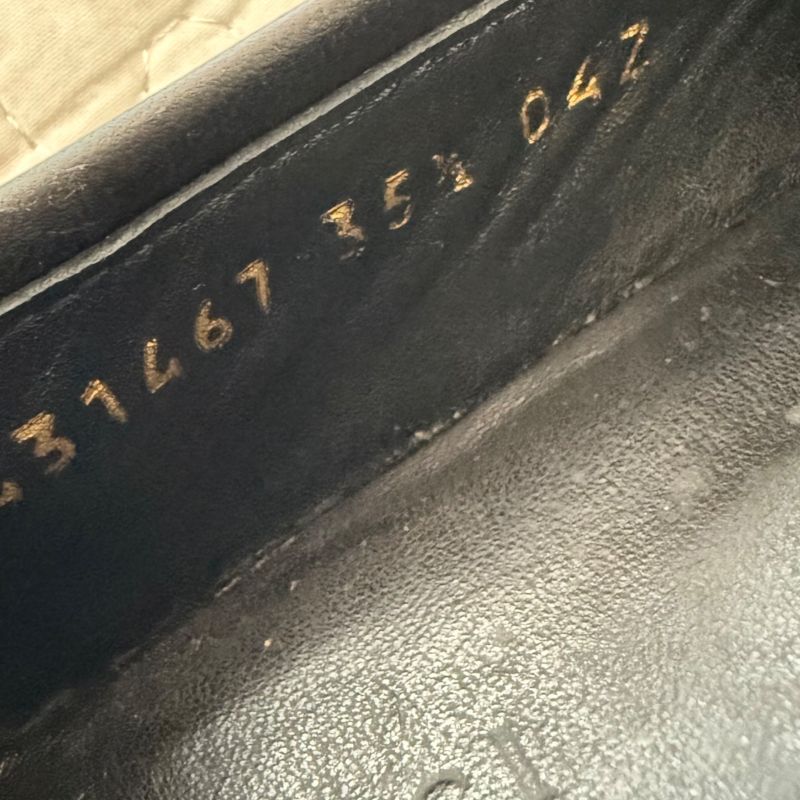 Gucci Jordane GG Pattern Horsebit Loafers Velvet Velour 35 1 2 22.5cm (8.86in)