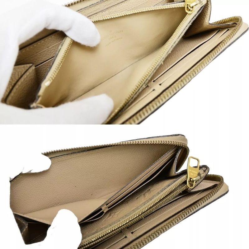 Louis Vuitton Long Wallet Empreinte Clemence Round Zipper M60173 35bs092