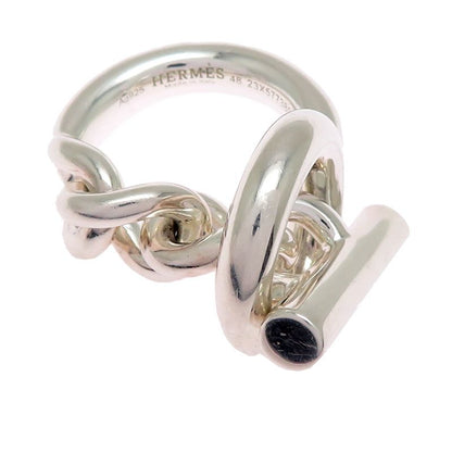 Hermes 48 SV 925 Croisette Gm Ring