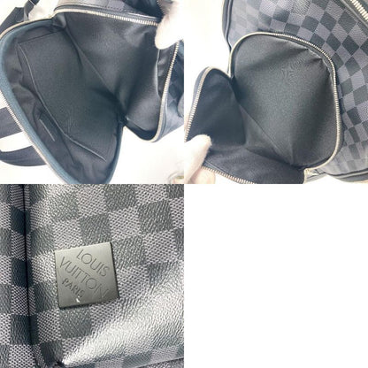 Louis Vuitton Backpack Sac Avenue Backpack N40499 Damier Graphite Canvas Black