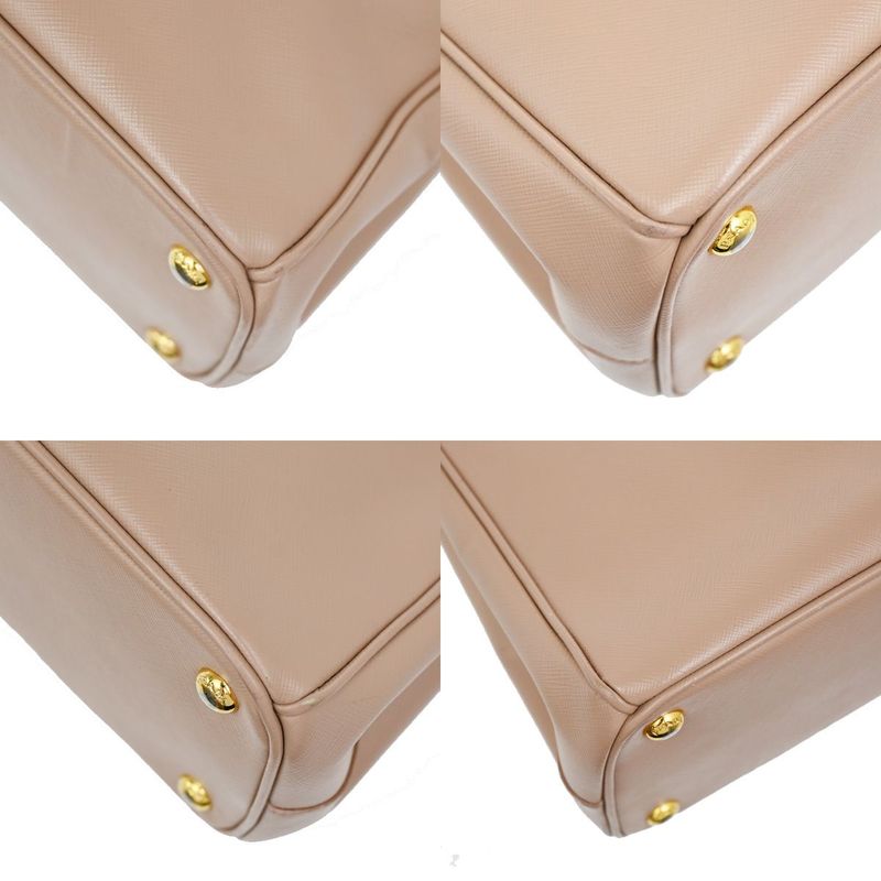 Prada Hand Shoulder Bag 2WAY Saffiano Leather Pink 14ka872