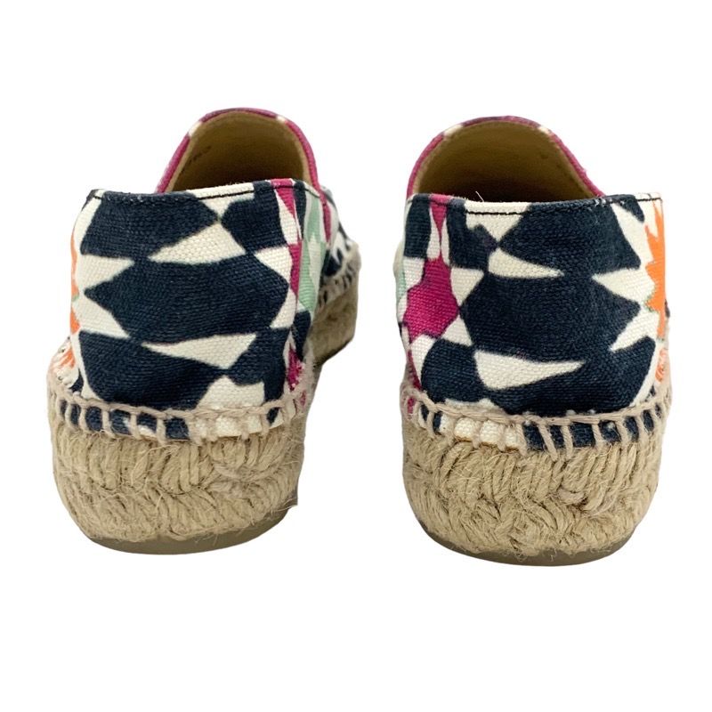 Chanel Flat Shoes Canvas Multicolor Here Mark Espadrilles