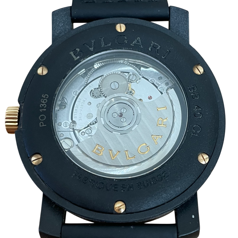 Bvlgari Bvlgari Bb40cl Bvlgari Bvlgari Carbon Gold Automatic A25-1324