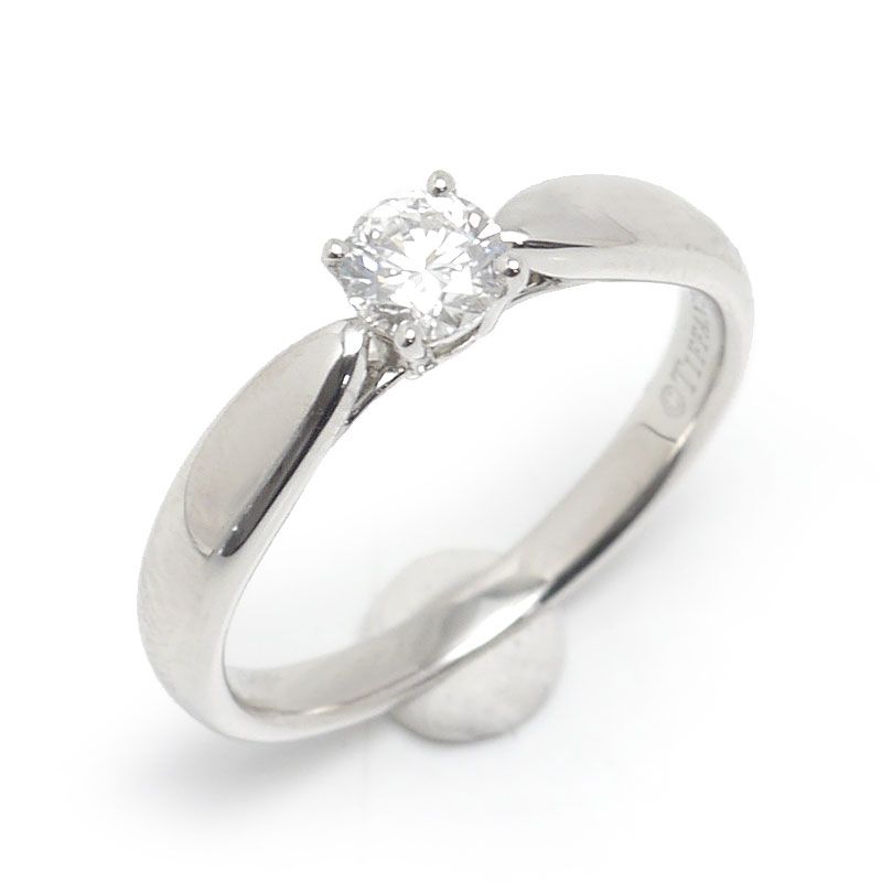 Tiffany & Co Harmony Ring Size Approx 5.5 Pt950 Diamonds 0.22ct