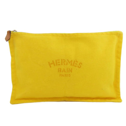 Hermes Yachting MM Accessory Pouch Canvas Ladies