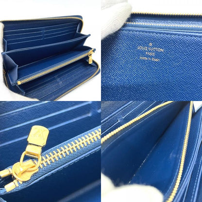 Louis Vuitton Long Wallet Monogram Jacquard Denim Zippy Wallet M81226 Denim Blue