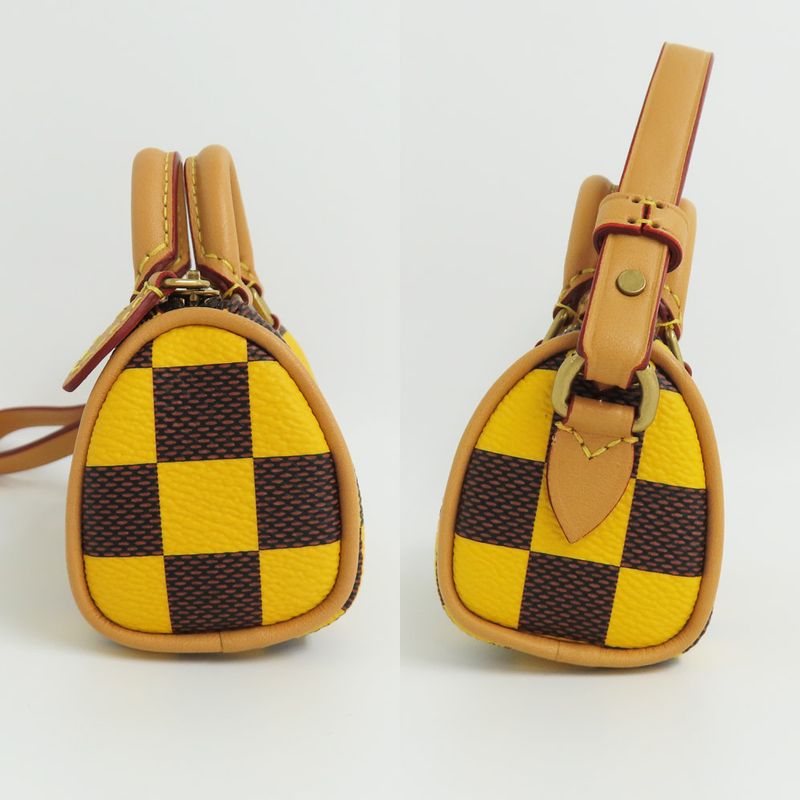Louis Vuitton Pouch Damier Pop Mini Speedy M01694 Yellow - Gdhardware