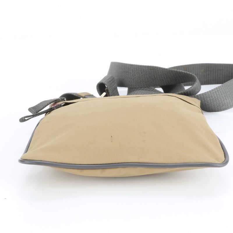 Prada Sport Shoulder Bag Crossbody Messenger 4va032 Beige Business Commuter