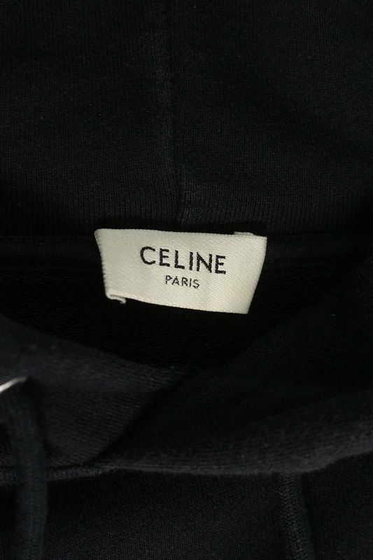 Celine 2y321670q Classic Logo Loose Pullover Hoodie Men's XL