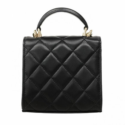 Chanel Shoulder Bag Matelasse Chain Lambskin Black Chien Pan Gold Hardware 2way