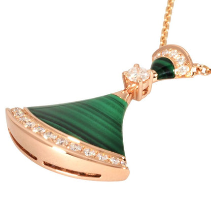 Bulgari Bvlgari DIVA Dream Necklace With Diamonds 351143 18K Pink Gold 73g