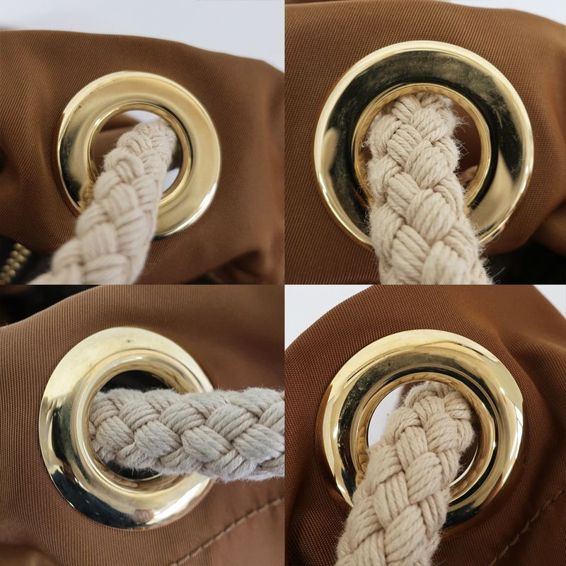Prada Marina Small Re-nylon Bucket Bag Shoulder Bag Nylon Leather