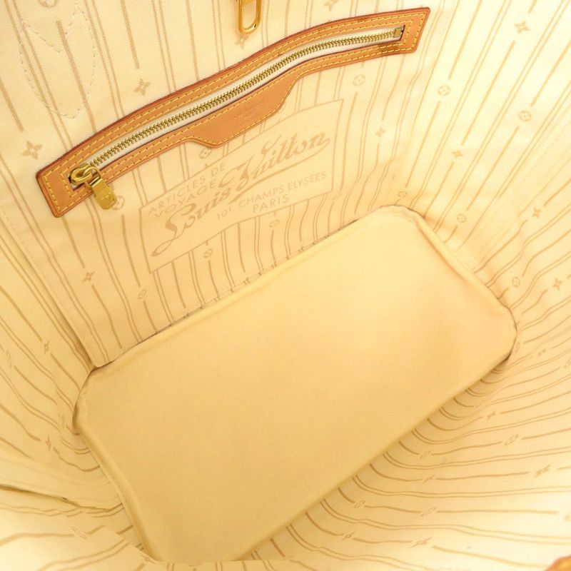 Louis Vuitton Neverfull MM Damier Azure N51107 Tote Bag LV 1170 Louis Vuitton