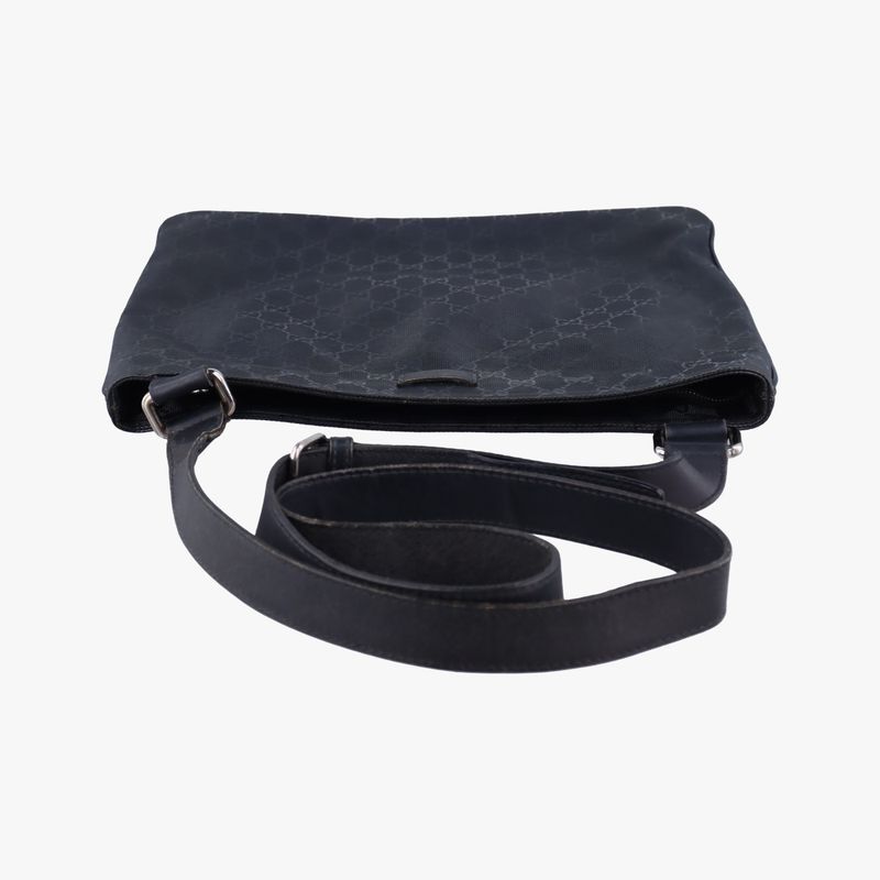 Gucci Imprime Messenger Navy PVC Coated Canvas 201446 Unknown Make Number