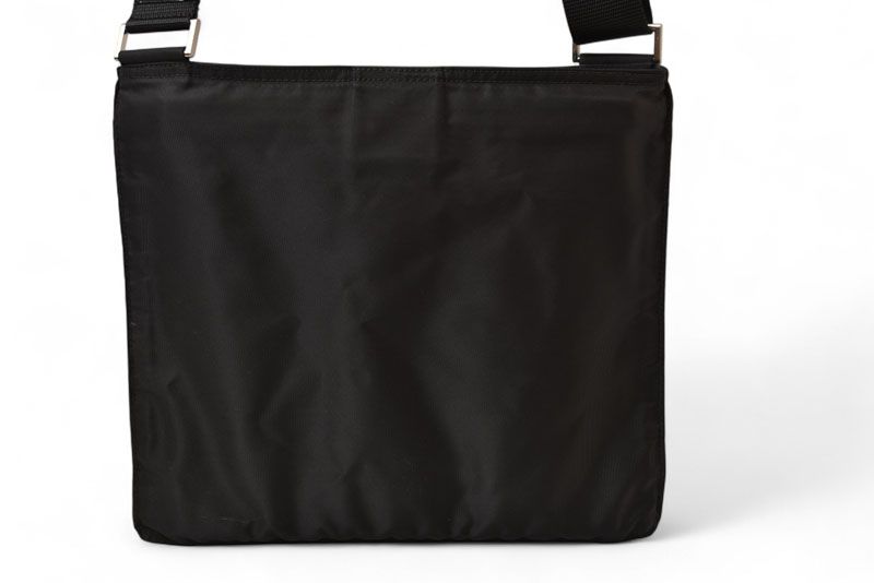 Prada Shoulder Bag Body Bag Prada Tessuto Black Men Women