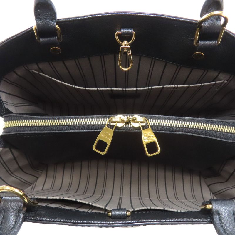 Louis Vuitton M41048 Montaigne MM Handbag Empreinte Women