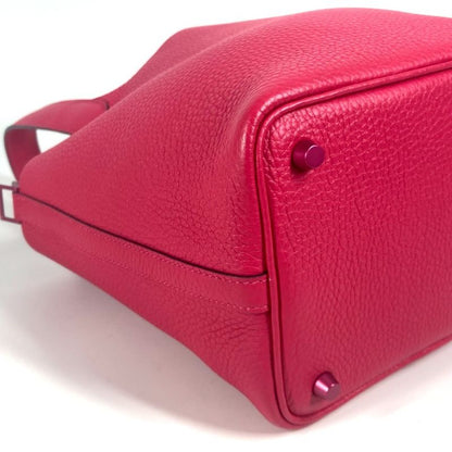 Hermes Handbag Picotin Lock PM 18 Picotin Lock PM Taurillon Clemence Rose