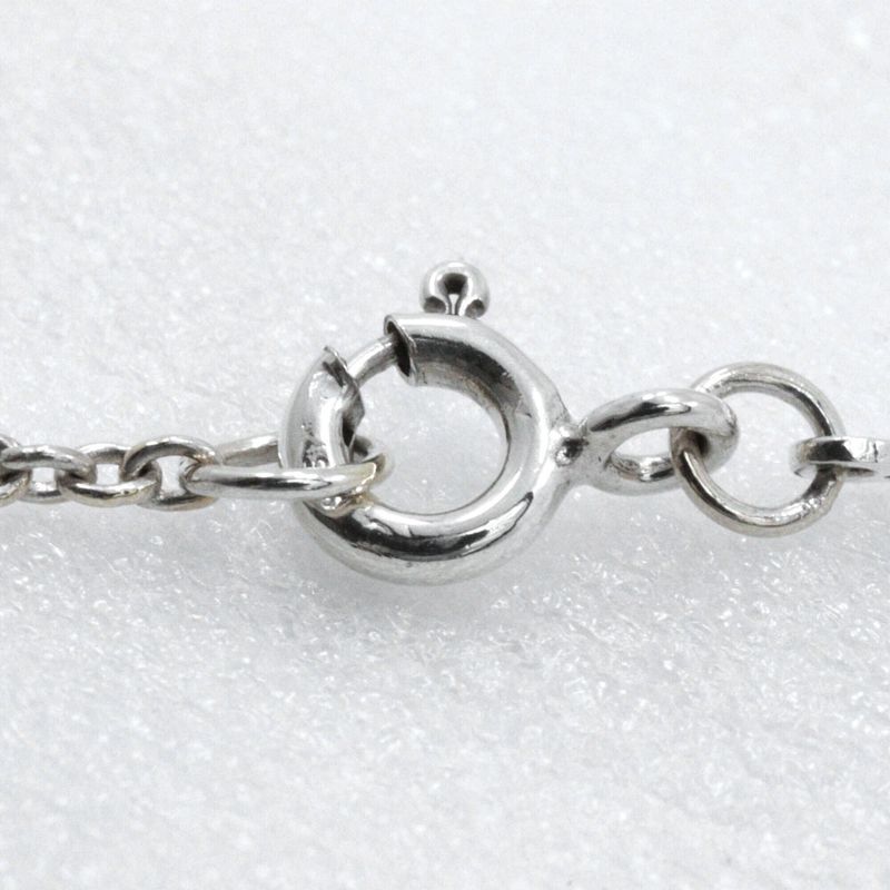 Tiffany & Co Open Heart Elsa Peretti 925 Silver Ladies 4.7g Necklace