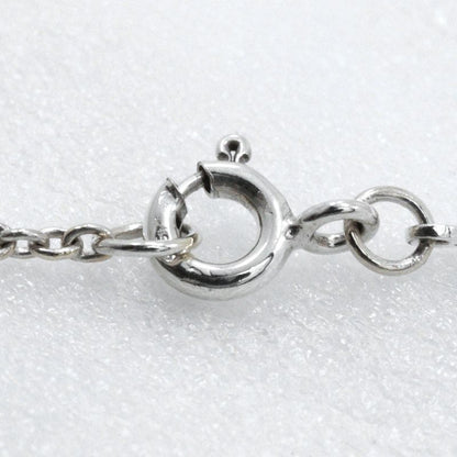 Tiffany & Co Open Heart Elsa Peretti 925 Silver Ladies 4.7g Necklace