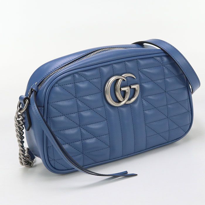 Gucci Small Camera Bag GG Marmont 447632 Crossbody Shoulder Bag Leather Women