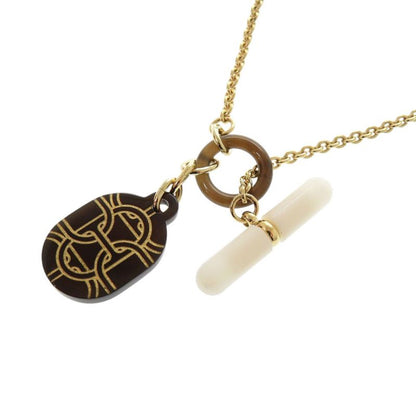Hermes Chaine D'ancre Buffalo Horn Necklace 0027 Hermes