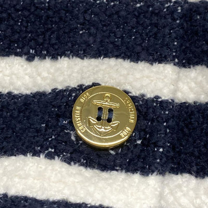 Dior/christian Dior Jacket Size I 40 Women's Marinière Short Sleeve Jacket