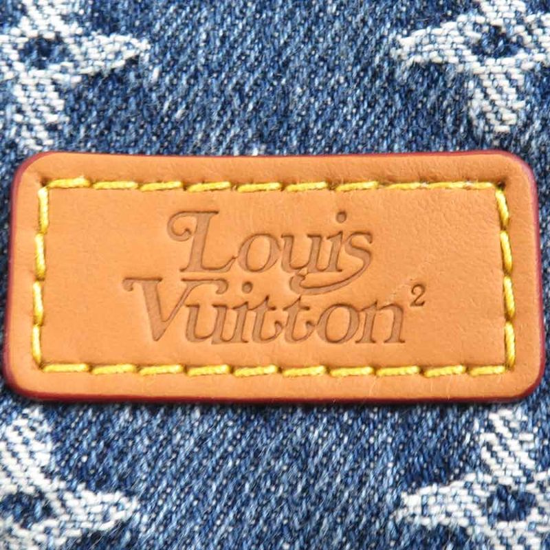Louis Vuitton Scarf NIGO Collaboration Echarpe Shearling  Denim Mp2703