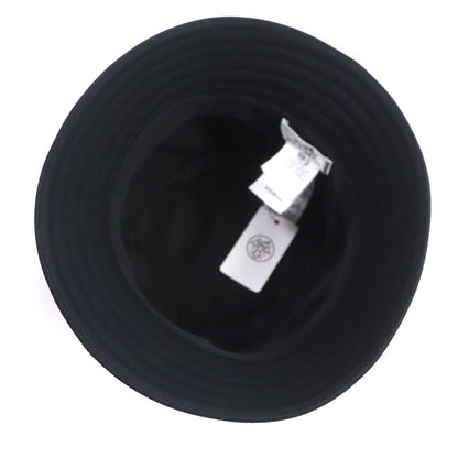 Hermes Fred Quarterbash Cotton Current Production Hat Black 58 Made In Italy