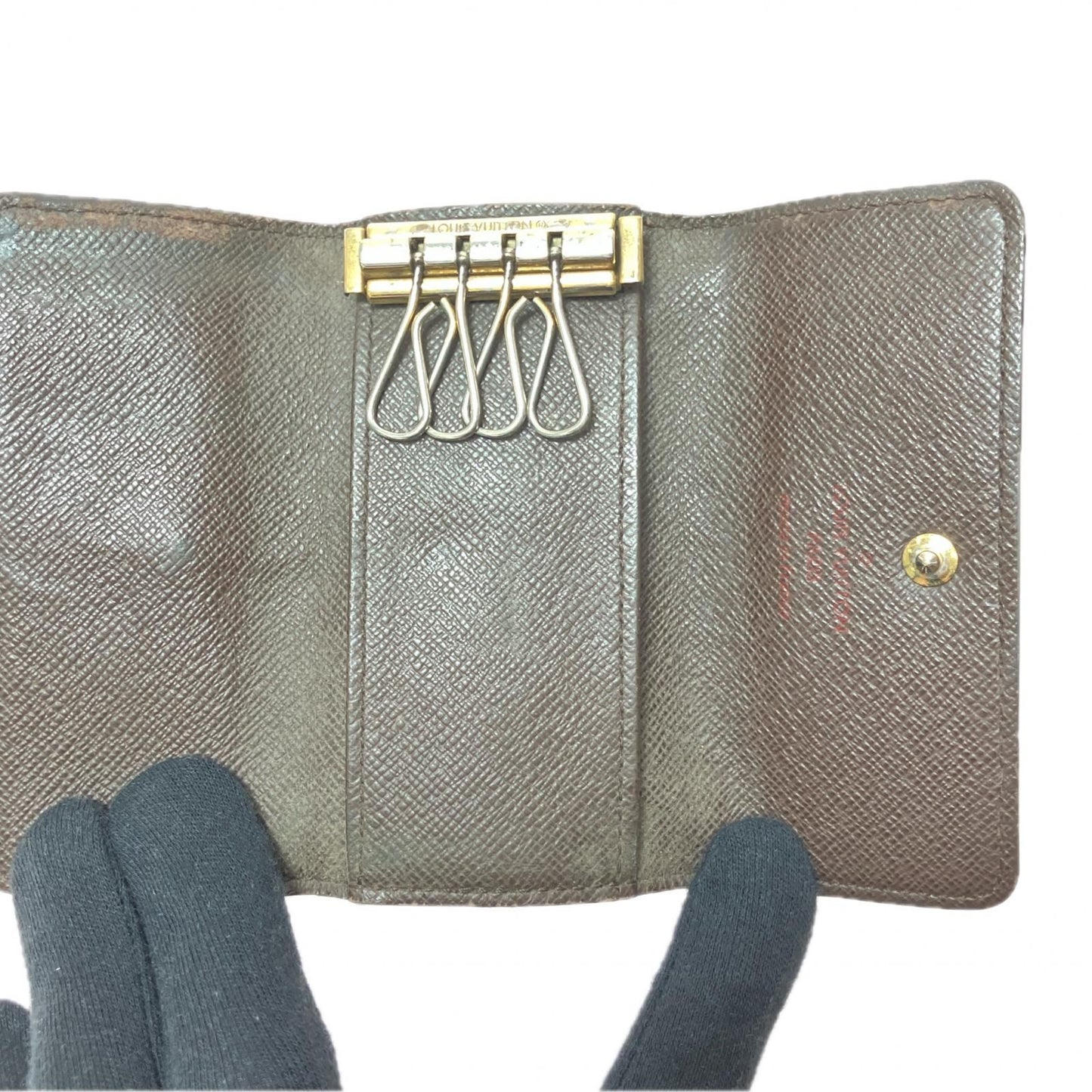 Louis Vuitton Unisex 4 Key Case Damier Multicles 4 N62631 Brown