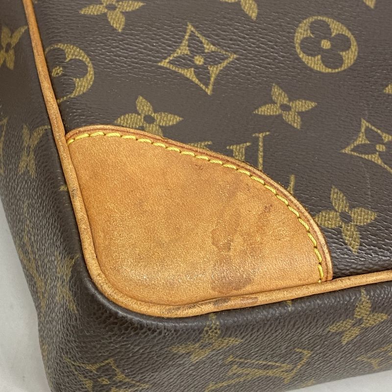 Louis Vuitton Briefcase Monogram Porte Documents M53361 Brown Men's