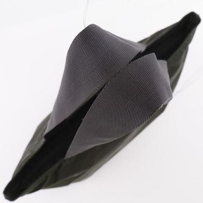 Prada B5878x Nylon Ebano Khaki Women's Tote Bag