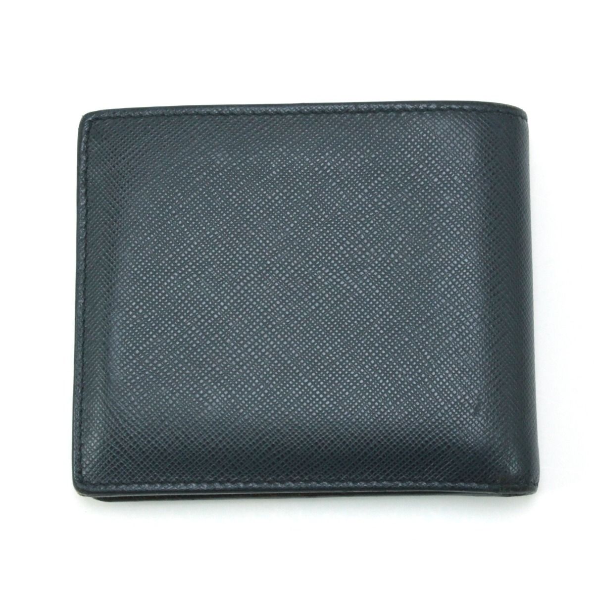 Prada Bifold Billfold 2mo513 Navy