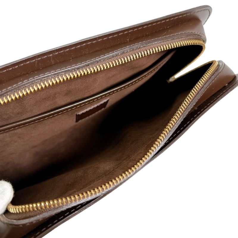 Louis Vuitton N51993 Damier Ebène Clutch Bag Saint Louis Second Bag Louis