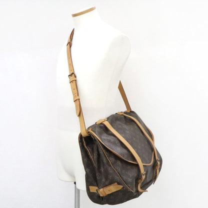 Louis Vuitton Monogram Saumur 43 M42252 PVC Leather Shoulder Bag