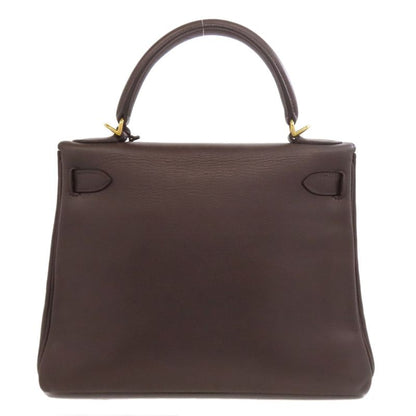 Hermes Kelly 28 Internal Stitching Gold Hardware Handbag Leather Women
