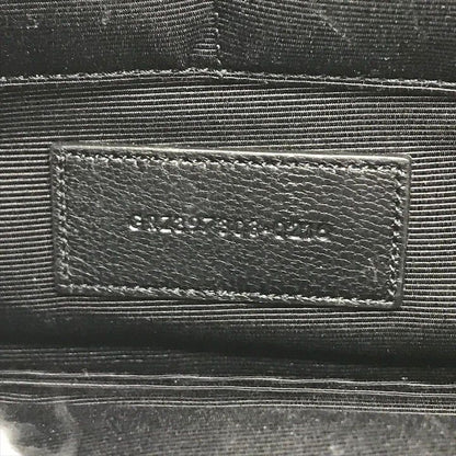 Saint Laurent Star Patchwork Metallic Leather Clutch Pochette Pouch Case