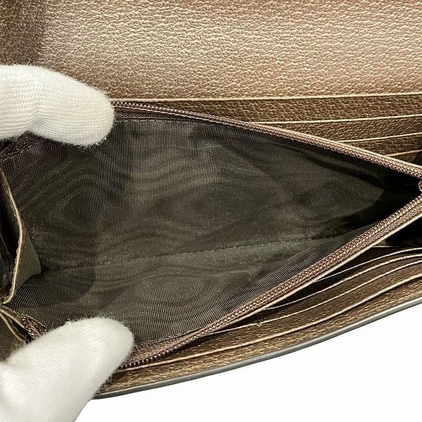 Gucci Sherry Line Ophidia GG Continental 523153 Long Wallet Bifold Wallet Women