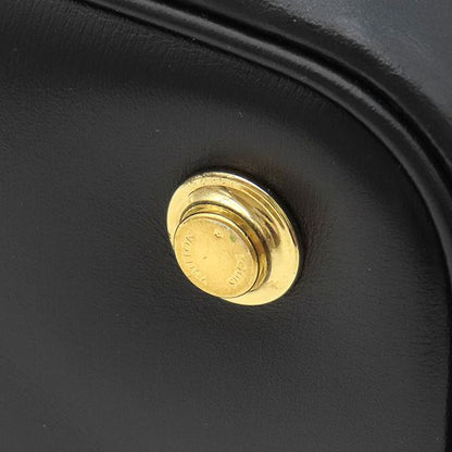 Louis Vuitton 2way Bag Ink Vanity PM Leather Black Gold Hardware Black Shoulder