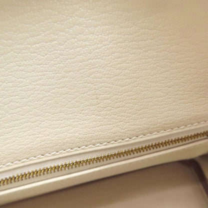 Hermes Birkin 25 Cles Gold Hardware Handbag Togo Women